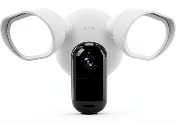 Arlo Wired Floodlight Security Camera FLW2001 White-0