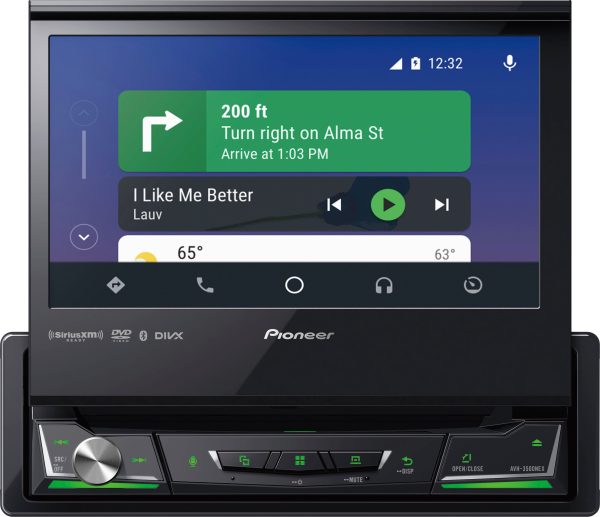 Pioneer 7 Inch Motorized Android Auto Apple CarPlay Receiver-4
