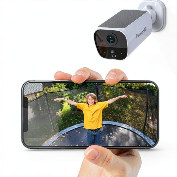 Toucan Solar Wireless Security Camera 2K HD Outdoor-1