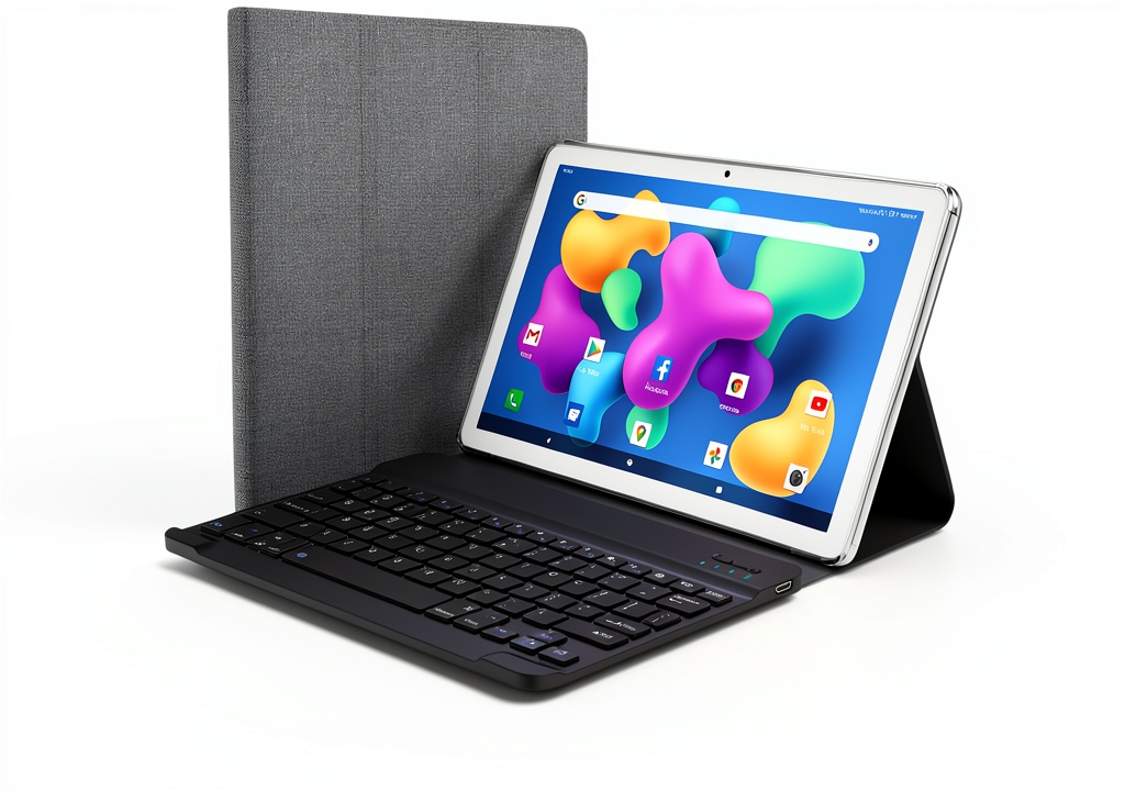 ANTEMPER tablet displaying a high-definition video on its 10.1-inch screen