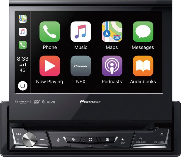 Pioneer 7 Inch Motorized Android Auto Apple CarPlay Receiver-0