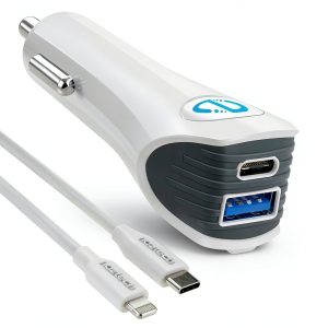 N420 SpeedMax25 Car Charger Dual Port Fast Charging-0