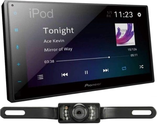 Pioneer DMH 1800NEX Car Stereo with CarPlay Android Auto-0