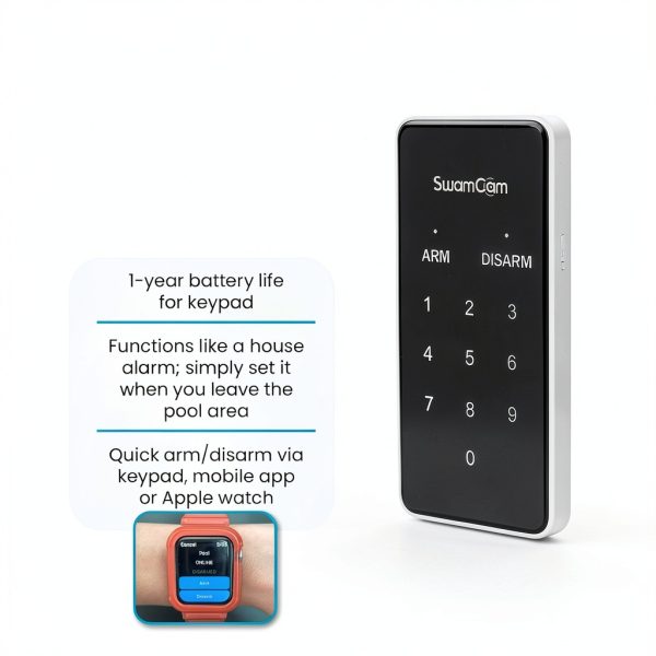 SwamCam Pool Alarm AI Human Detection Certified Safety-8