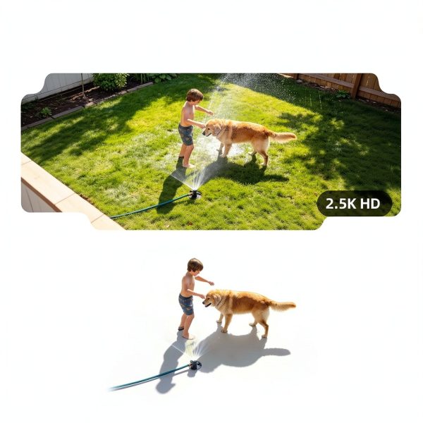 CiNMOORE Outdoor Camera WiFi 6 Dual Band Security-5
