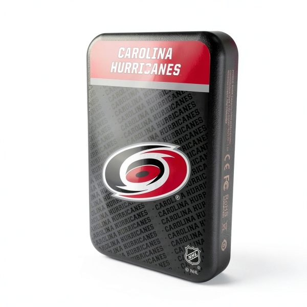 Carolina Hurricanes Wireless Power Bank Magnetic Charging-1