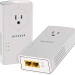 NETGEAR Powerline 2000 Extra Outlet White Home Networking-0