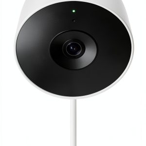 Google Nest Cam Outdoor Wired 2K Video Security Camera-0
