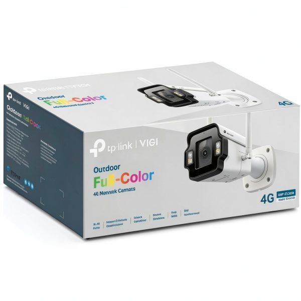 TP Link VIGI 4MP Outdoor 4G Bullet Network Camera-2