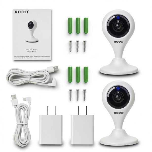 XODO E4 Smart Wi Fi Security Camera Indoor 1080p HD-6
