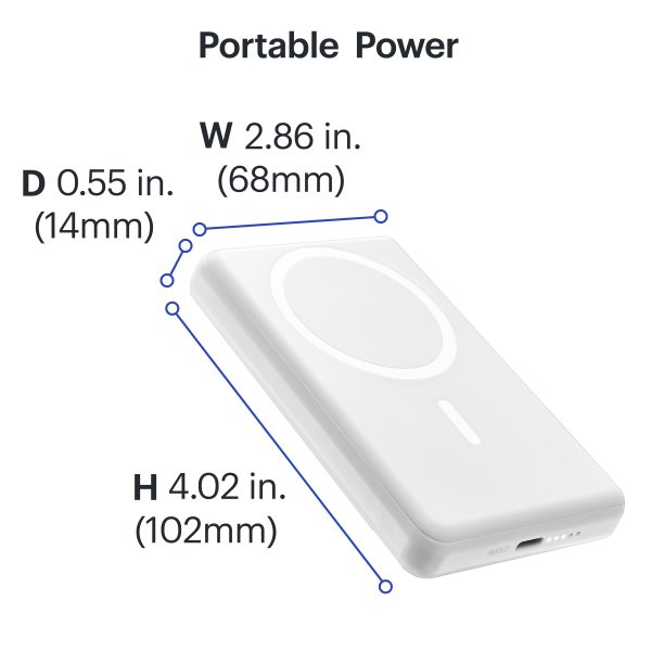 Best Buy Essentials Magnetic Wireless Portable Charger-7