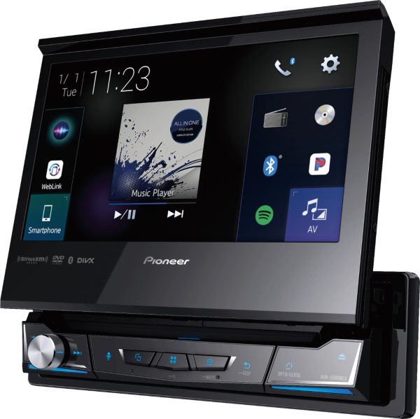 Pioneer 7 Inch Motorized Android Auto Apple CarPlay Receiver-1