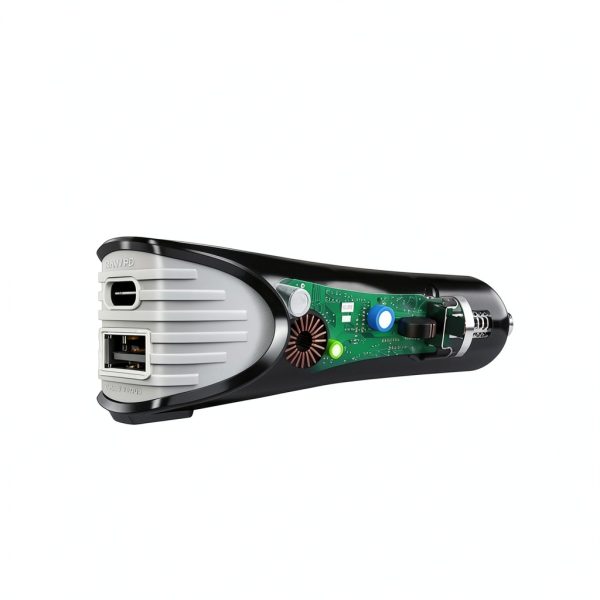 N420 SpeedMax25 Car Charger Dual Port Fast Charging-3
