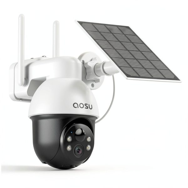 AOSU 2K QHD Outdoor AI Smart Solar Security Camera-0