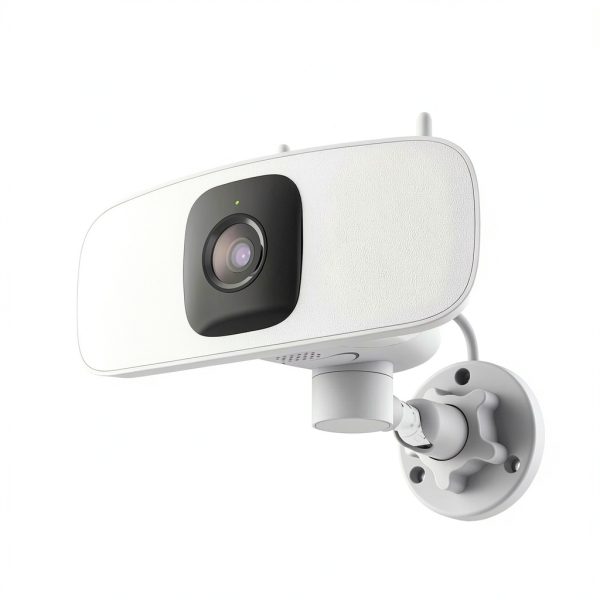 Lorex Connect 2K Floodlight Wi Fi Security Camera White-1