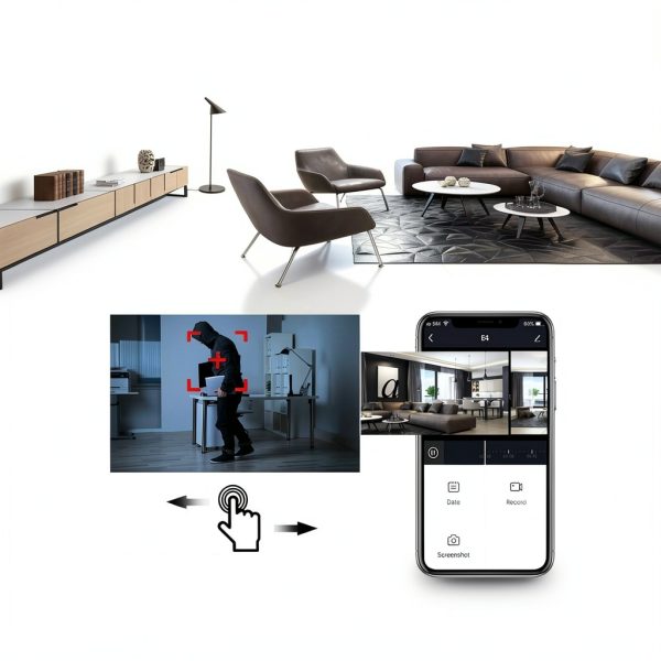 XODO E4 Smart Wireless Security Camera Indoor 1080p HD-10